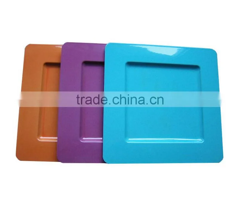 GRS Cheap Disposable Square Plastic plates