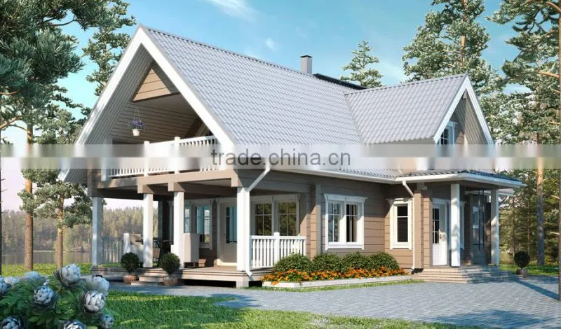 PREFAB LOG/WOODEN HOUSE FOR LIVING