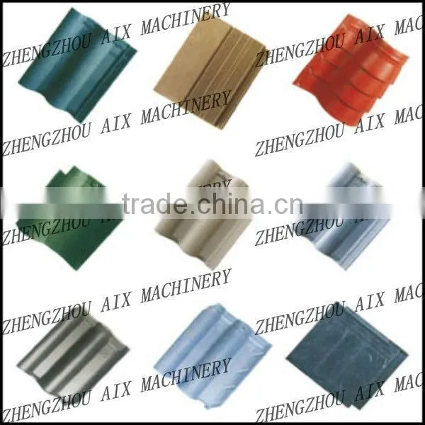 Automatic hydraulic concrete roof tiles making machine