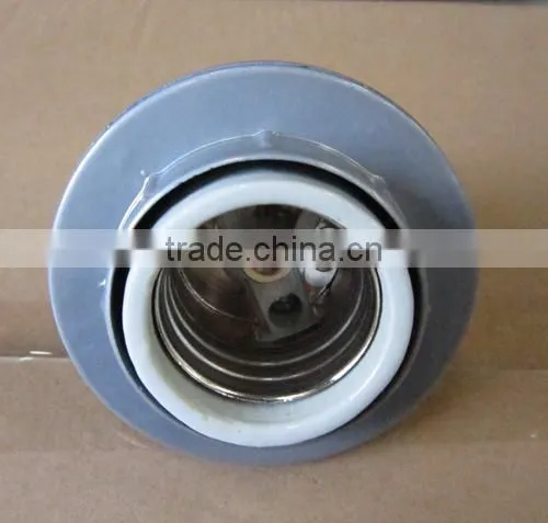 Die-Casting Aluminum E40/E27 Base With Hook Or Wire