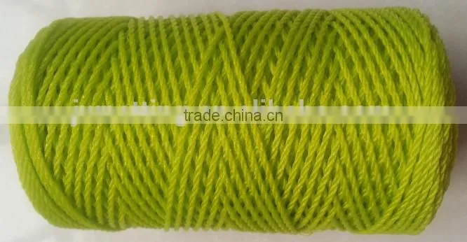 PE Twiested Twine Spool, Assorted Colors, 380D/21PLY-120PLY