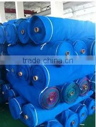 PE tennis court privacy fence screen with copper or alumiinium grommets changzhou