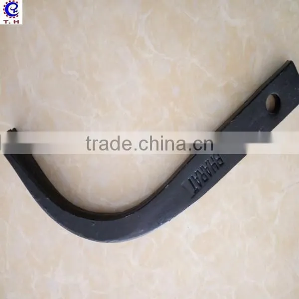 power rotary single hole J type blade