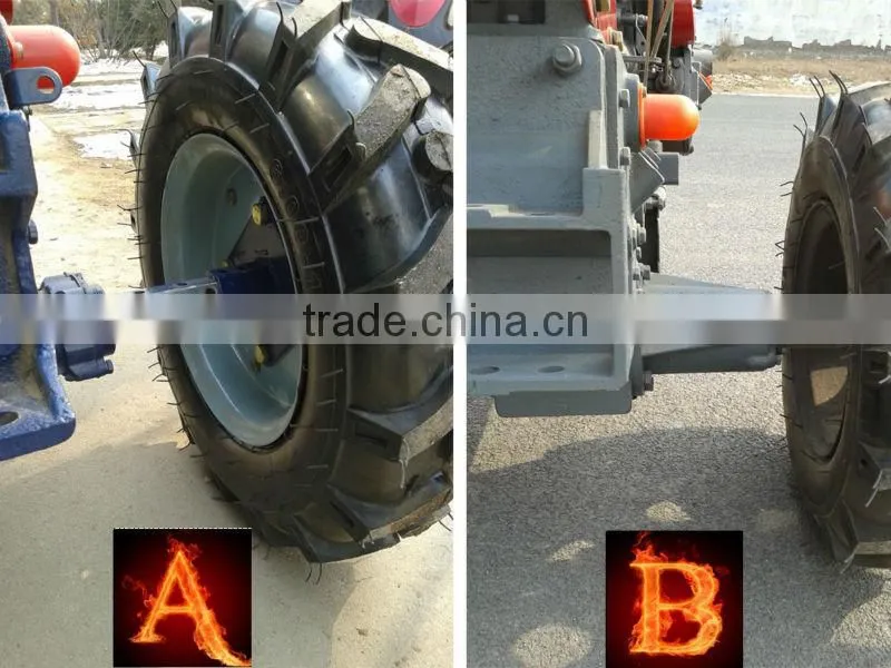 2WD mini walking tractor hot selling MOQ 1 PC