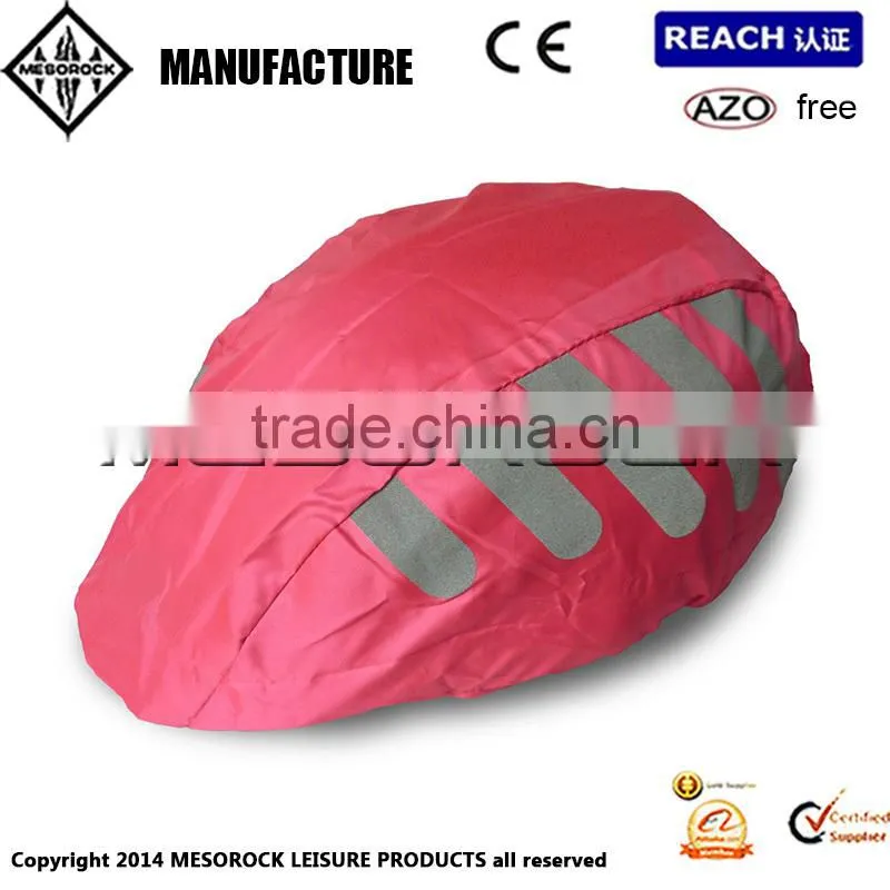 High Visibility Reflective Waterproof Bicycle / Bike Helmet Covers - One Size Fits All