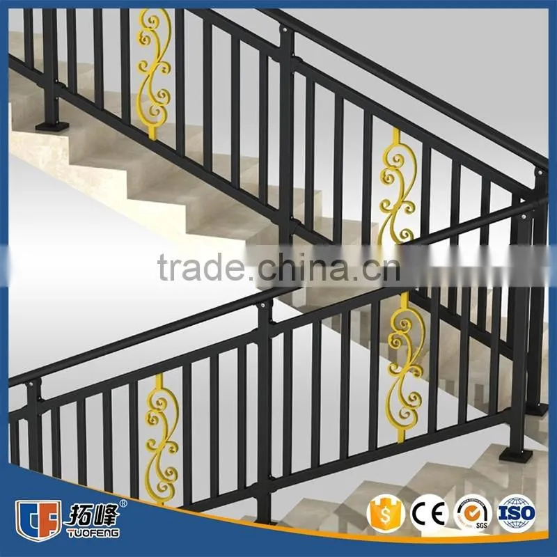High quality galvanized steel handrail easily install factory manufacture