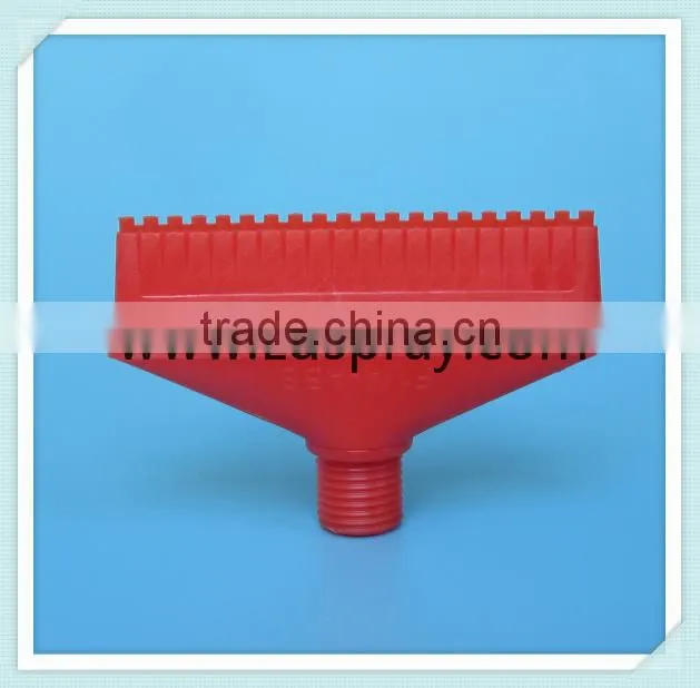 Plastic ABS wind air shower nozzle with 68mm width and 45mm length