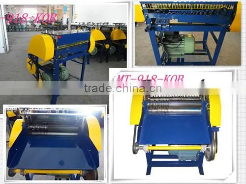 New Type cable and wire recycling machine for copper with Six Blades (MT-918-KOB)