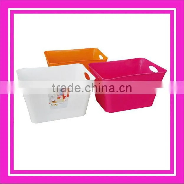 plastic stackable utility basket