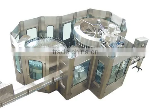 Automatic 3 In 1 Monoblock Mineral Water Filling Machine