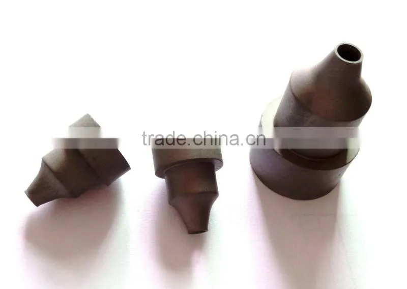 Customized tungsten carbide fountain nozzle for spraying