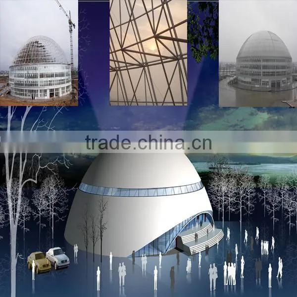 Steel Structure Dome Shaped Roof Design