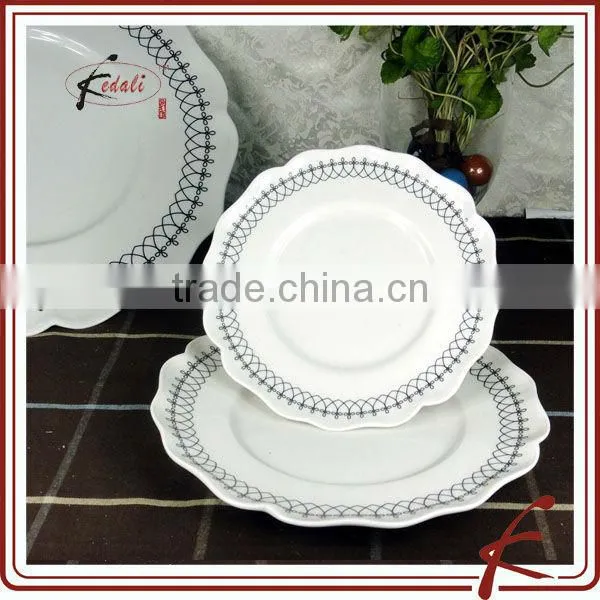 new design ceramic dinner serving ware