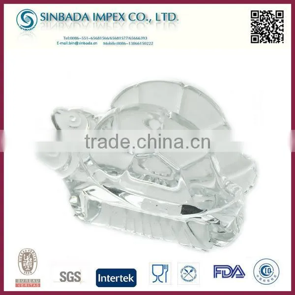 Cheap Glass Tortoise Shape Paper Napkin Holder