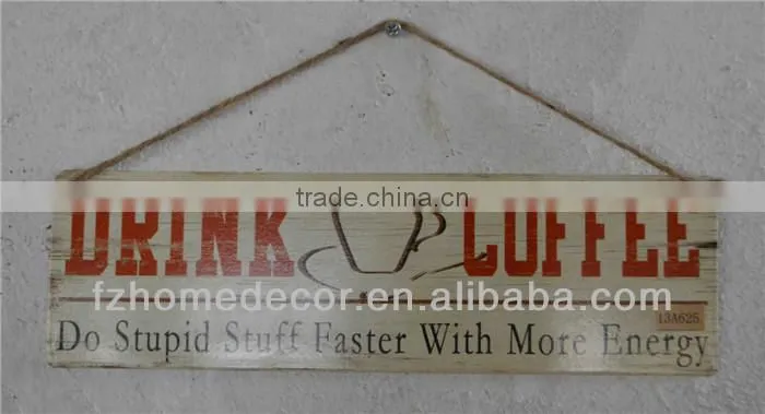 Wholesale gift vintage plaque tin metal words signs