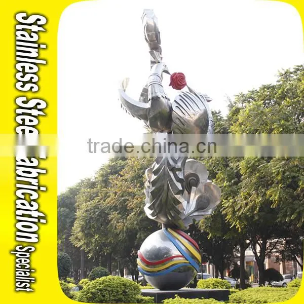 Garden Sculpture Stainless Steel Statue Sculpture Abstract