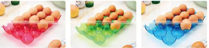 Small order Portable 15 Lattices Plastic Egg Storage Box