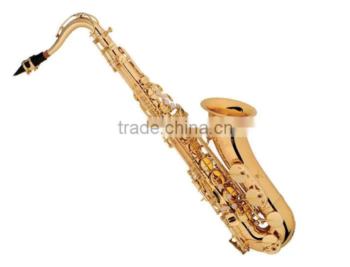 tenor sax, Bb tenor sax, gold lacquer tenor saxophone