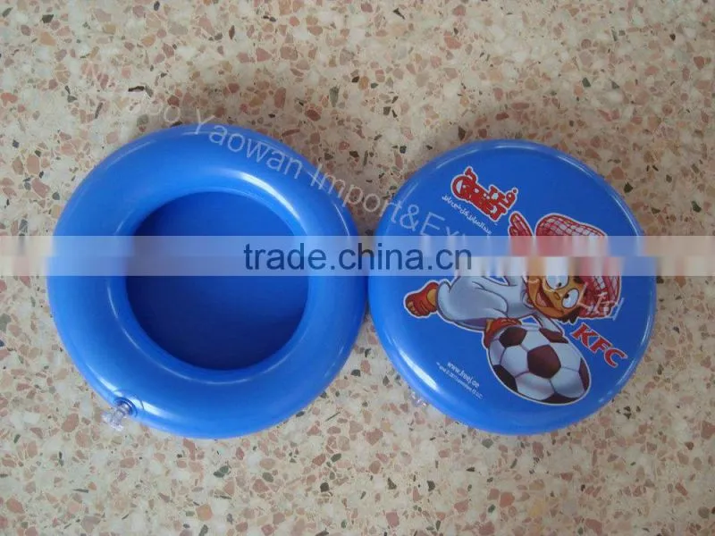 PVC Inflatable beach frisbee