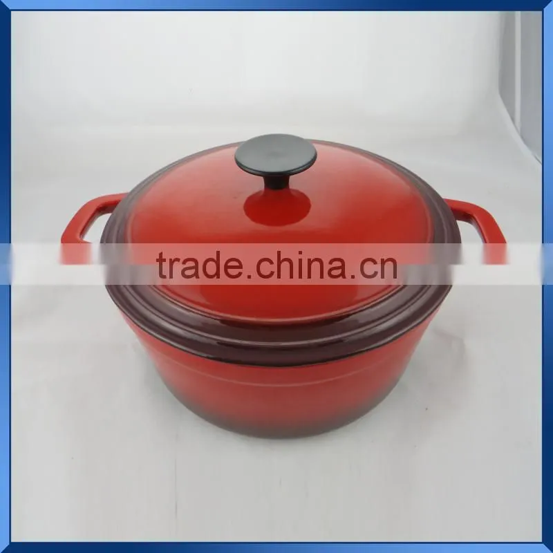 Import cookware casserole enamel coating cast iron dutch oven