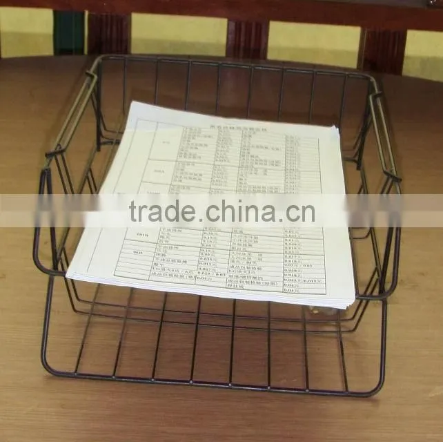Metal file tray