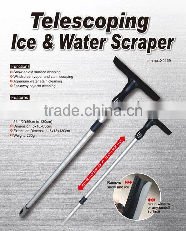 Telescoping Ice & Water Scraper
