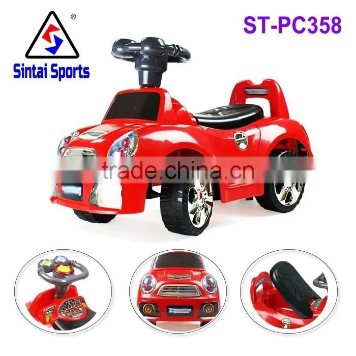2017 new model swing children pedal car baby ride on car
