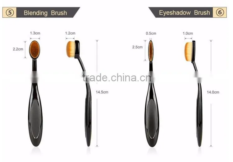2017 shuoyang New Design Fish Scale mermaid makeup brushes colorful Makeup Brushes