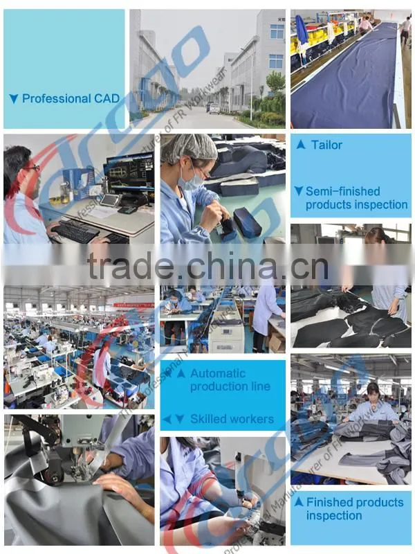 Aramid garment for pilot