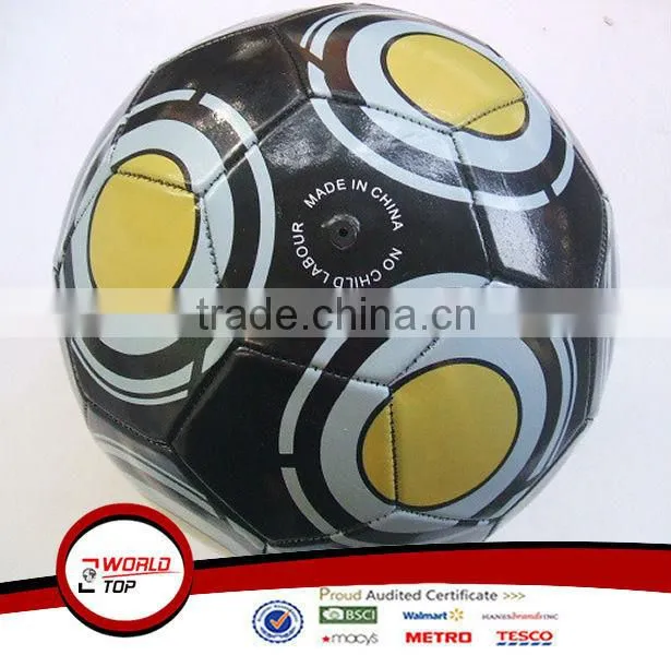 hot sale offical Size 5 match football soccer ball PU