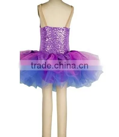 purple tule -cheap tutu- sleeveless party dress