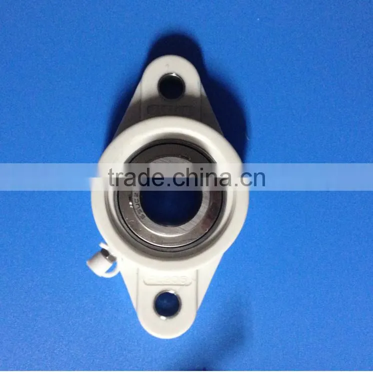 SUCFL205 pillow blocks with plastic housing