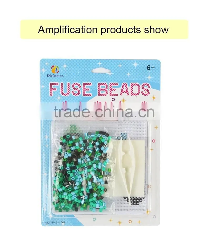 2017 Hot selling scooter DIY education plastic hama fuse beads toys