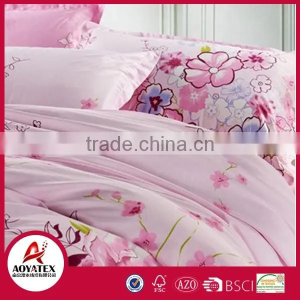 100% Recycled polyester stock cheap wholesale bedding comforter sets