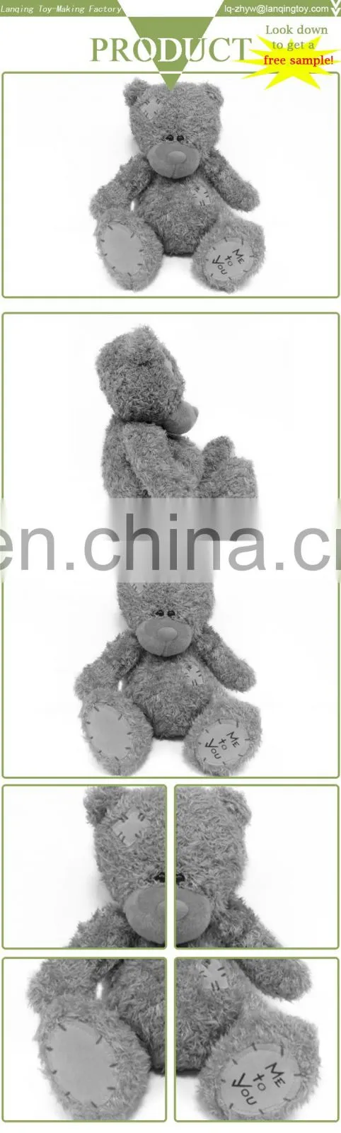 Customized Teddy Bear Plush Toy Kids Birthday Souvenirs Message