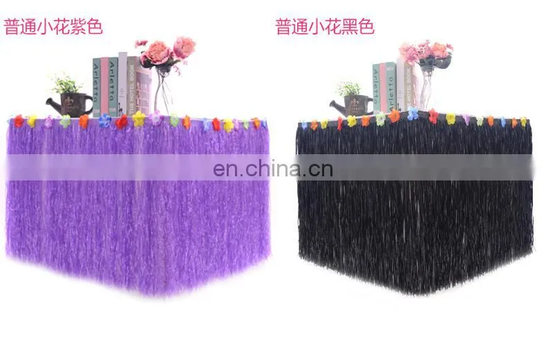 Novelties Hawaiian Luau Party Grass hawaiian table skirt
