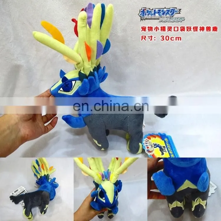 Anime Plush Deer Pokemon Plush 30CM stuffed animal doll Cute Plush Wholesale Cos New Style
