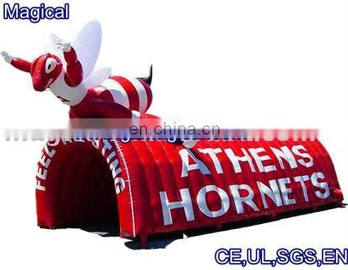 Inflatable arch tent for activities
