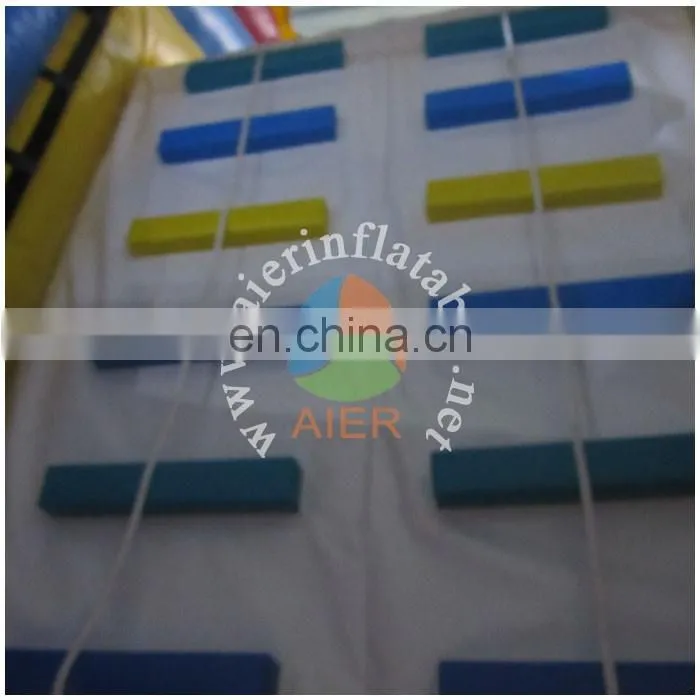 Colorful pvc inflatable obstacle course inflatable spider obstacle inflatable sport game