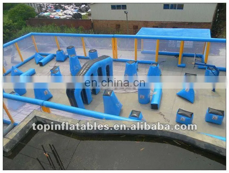 inflatable paintball field and obstacles for paintball sport games