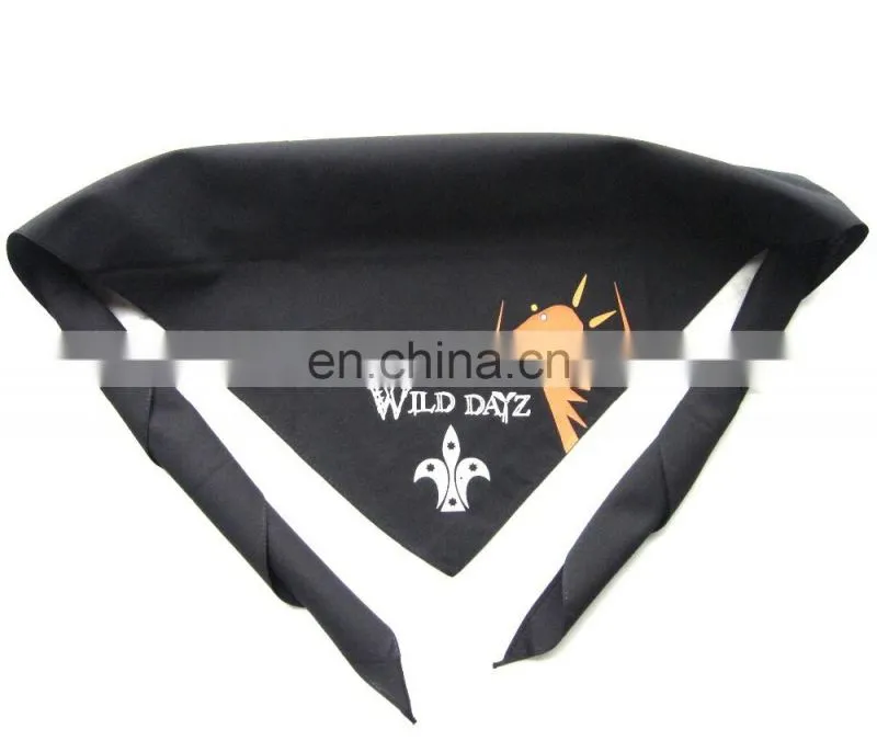 Wholesale cotton triangle dog bandana custom cute pet bandana custom printed promotional doggie pet scarf