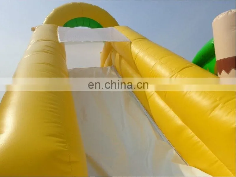 Commerical kids inflatable pool slides for inground