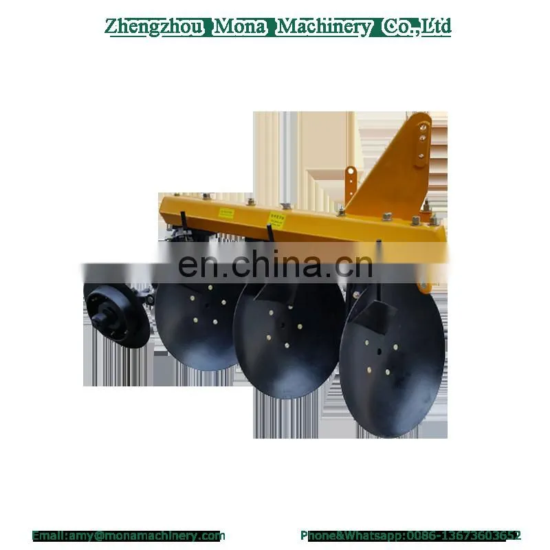 Farm machinery mini tractor rotary disc tillage plow