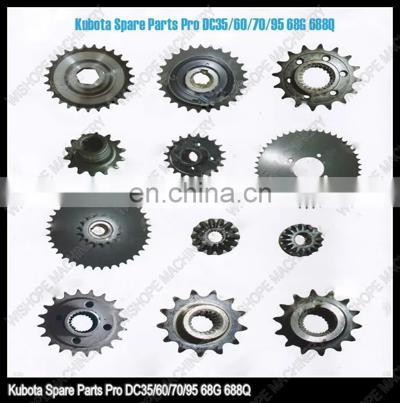 Factory Price of Kubota Combine Rice Harvester Spare Parts