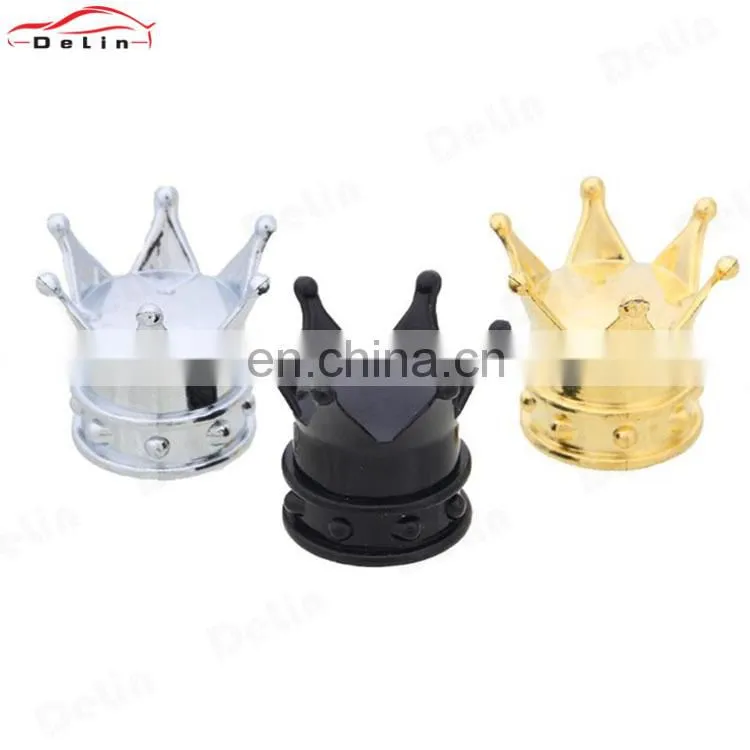 Dice tire valve caps Aluminum Universal Fit Bike Car Truck Motor Tyre valve stem caps covers with Gasket Rubber Ring Multi-Color
