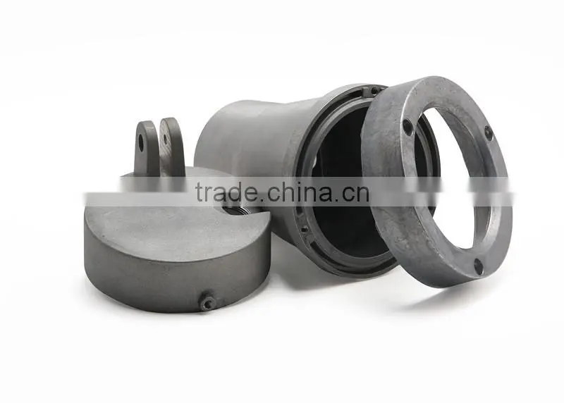 OEM customize die cast sand blasting CNC precision machining LED light fixture lamp shade aluminum die casting