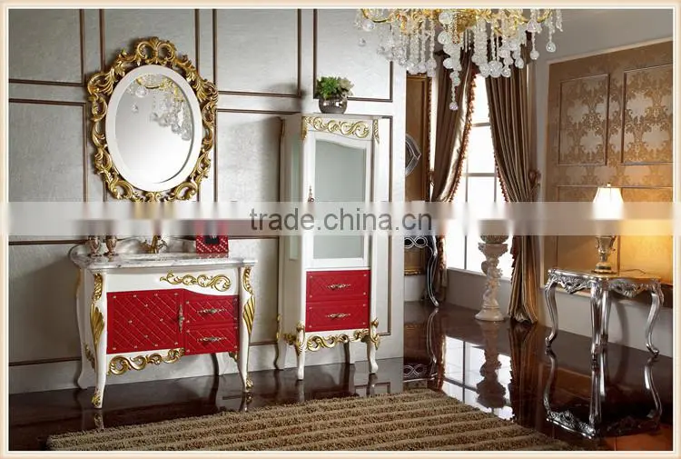 Classic European Solid wood bathroom vanity cabinet