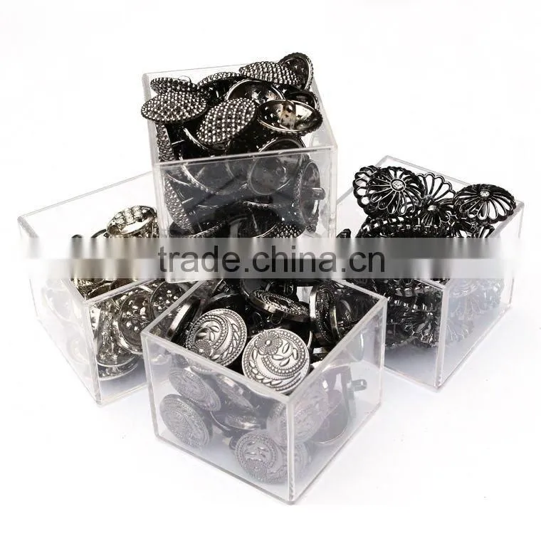 High quality imitation animal fur resin button