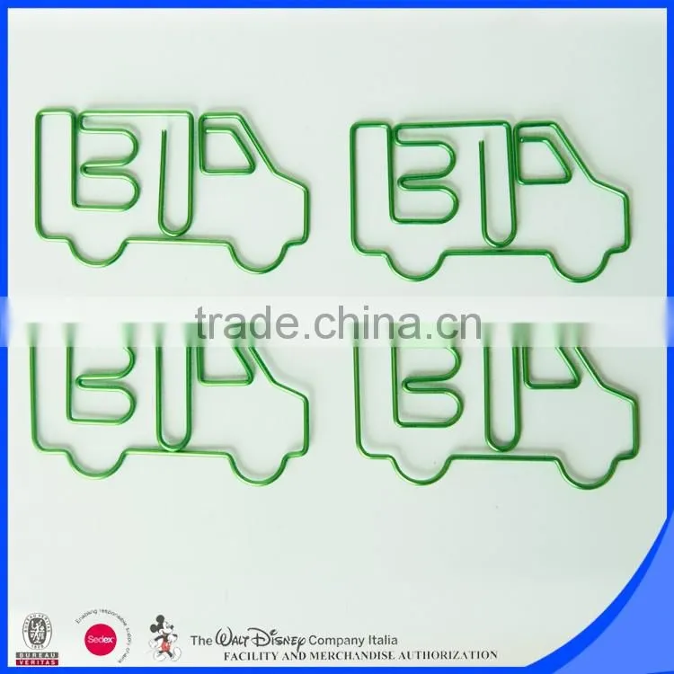 Metal material Van paper clip big size