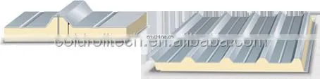 Continuous High Quality PU Sandwich Panel Production Line